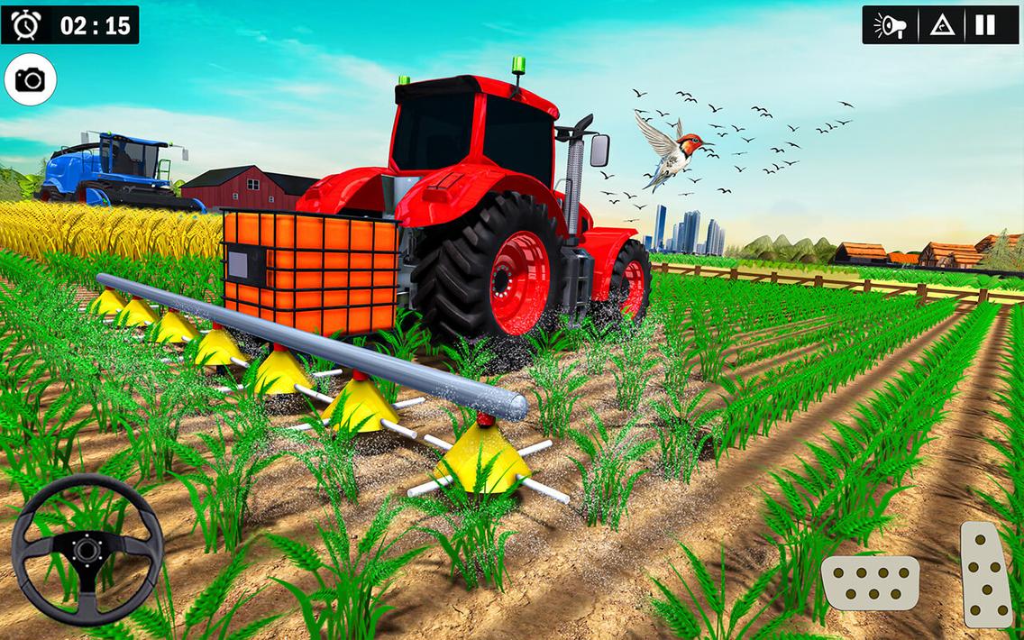 Real Tractor Driving Games 3D screenshot 8