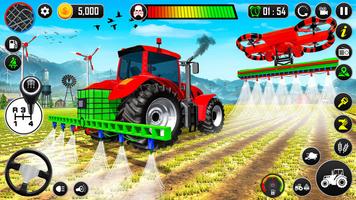 Mega Tractor Driving Simulator скриншот 1
