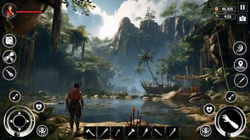 Hero Jungle Adventure Games 3D 截图 1