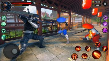 Ninja Fight Shadow Gangster 3D imagem de tela 2