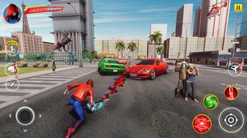Incredible Flying SuperHero 3D poster