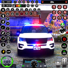 US Police Car Driving 3D Zeichen