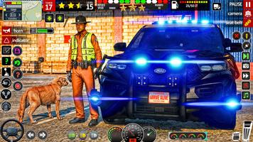 City Police Car Driving Games Poster