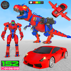 Dino Robot Car Games 3D biểu tượng