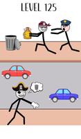 Robber Puzzle Stickman Game screenshot 2