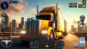 Truck Simulator Transporter 3D plakat
