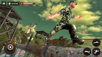 US army survival mission game Affiche