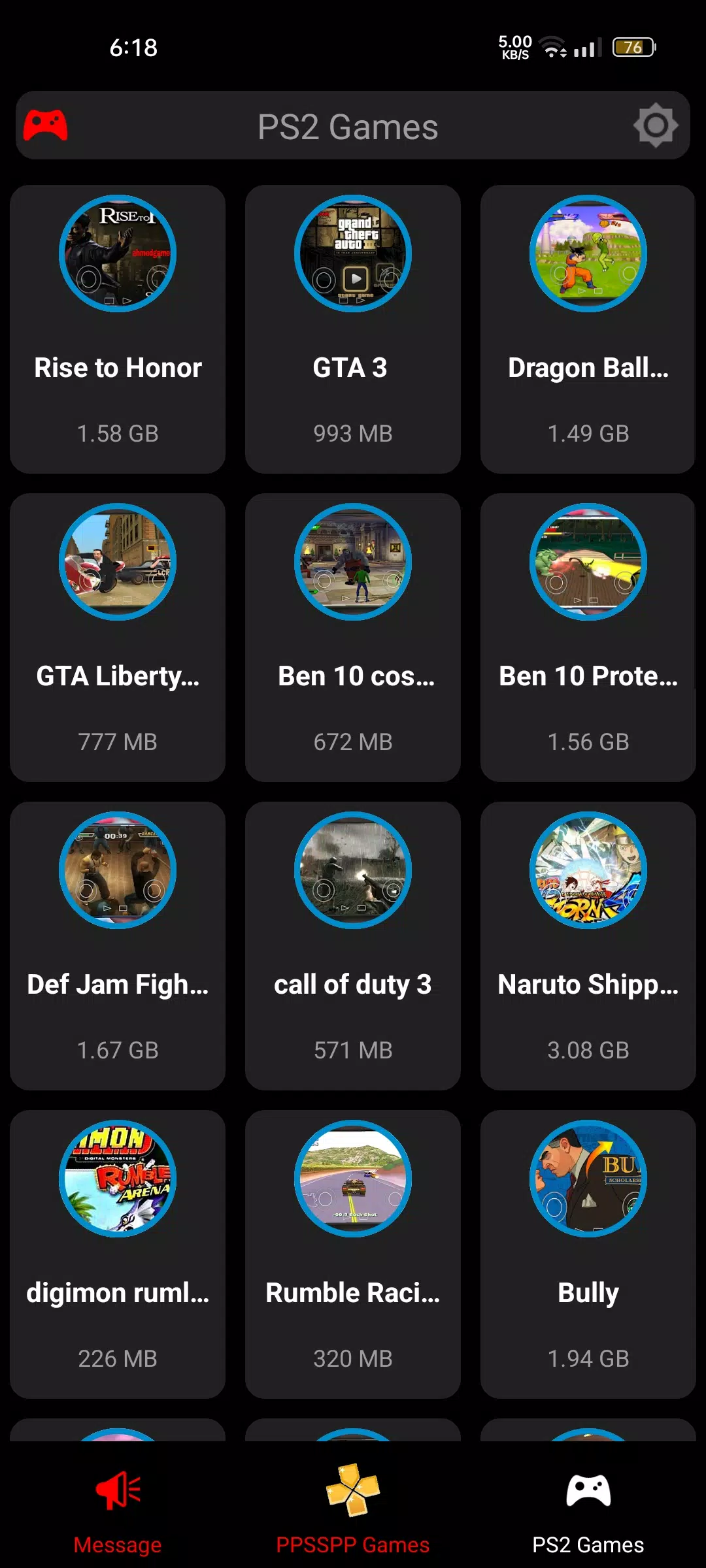 Download PS2 ISO Games Emulator android on PC