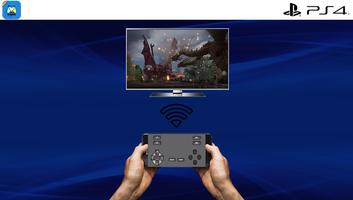 ps4 remote play & mobile controller Affiche