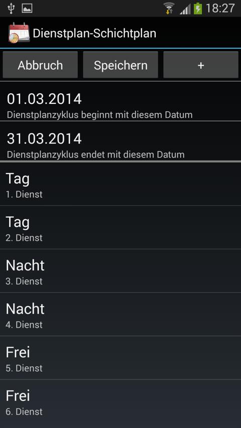 Dienstplan Schichtplan For Android Apk Download