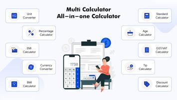 All-in-one Calculator Affiche