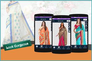 Women Saree Photo Editor پوسٹر