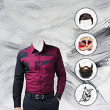 Icona Man Shirt Photo Editor