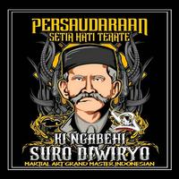 PSHT TERATE MBAH SURO الملصق