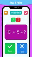 Hiho Math Fun Quiz - Kids Math تصوير الشاشة 1