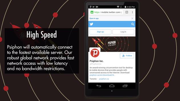 Psiphon Pro screenshot 3