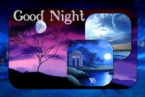 Good Night Photo Frame Affiche