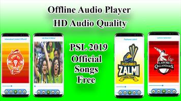 PSL 2019 Offline Official Songs Affiche