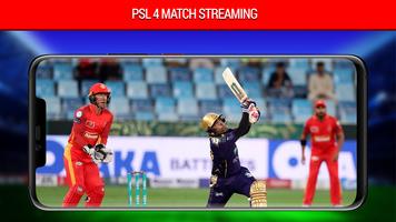 Psl Live Match Streaming & Psl 4 Live Match 2019 capture d'écran 1