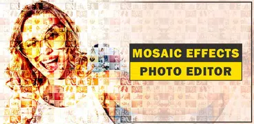Efeitos de fotos em mosaico
