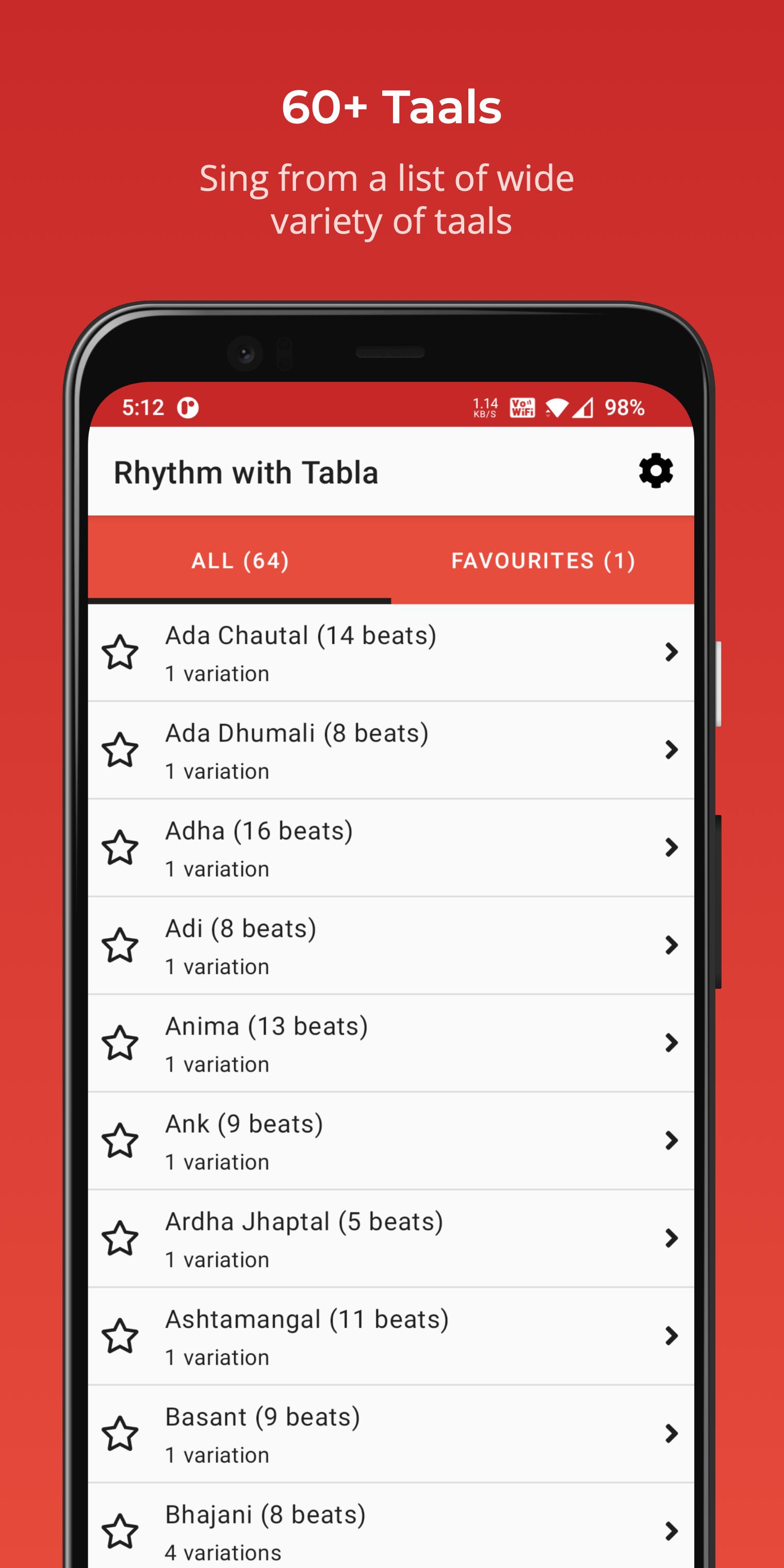 Rhythm Tabla Tanpura PREMIUM Latest Version 5 34 for Android Rhythm Tabla Tanpura PREMIUM Latest Version 5 34 for Android