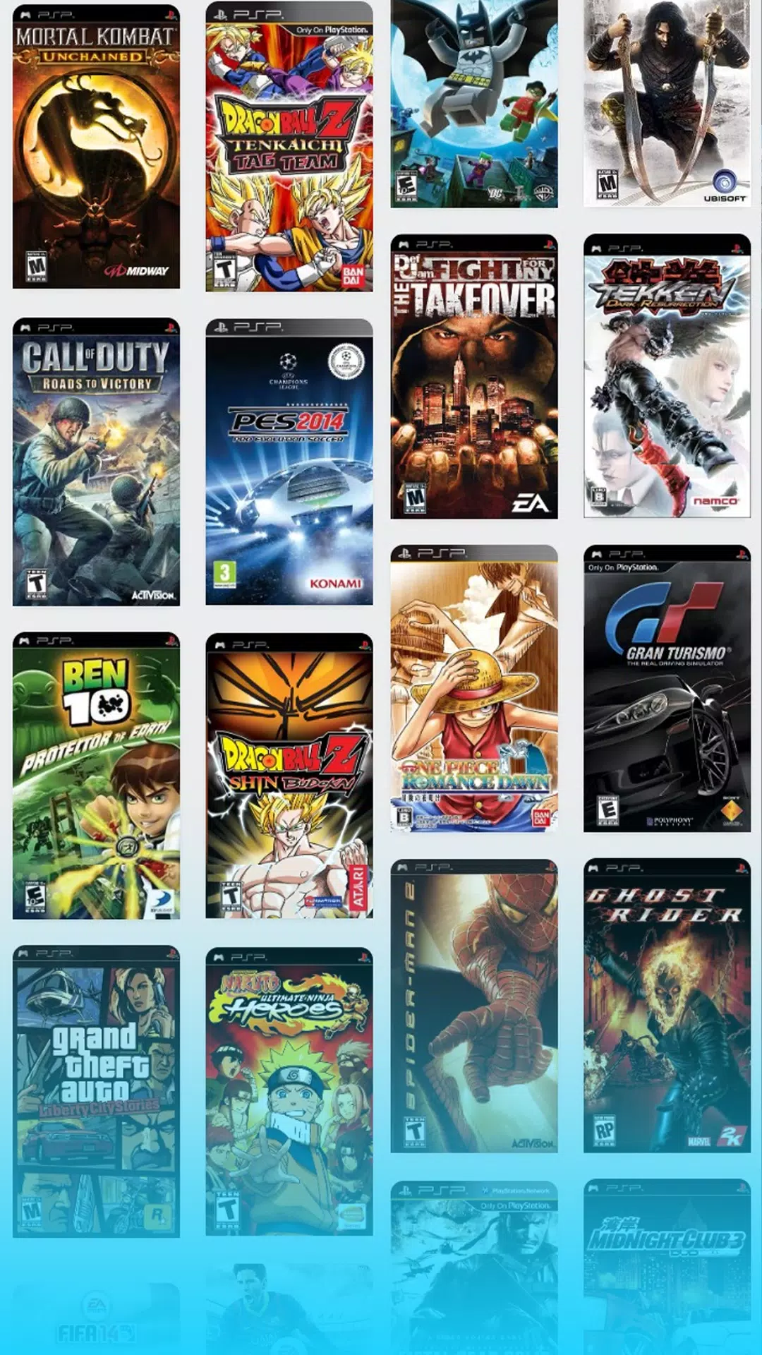 Download do APK de PSP Games Download para Android