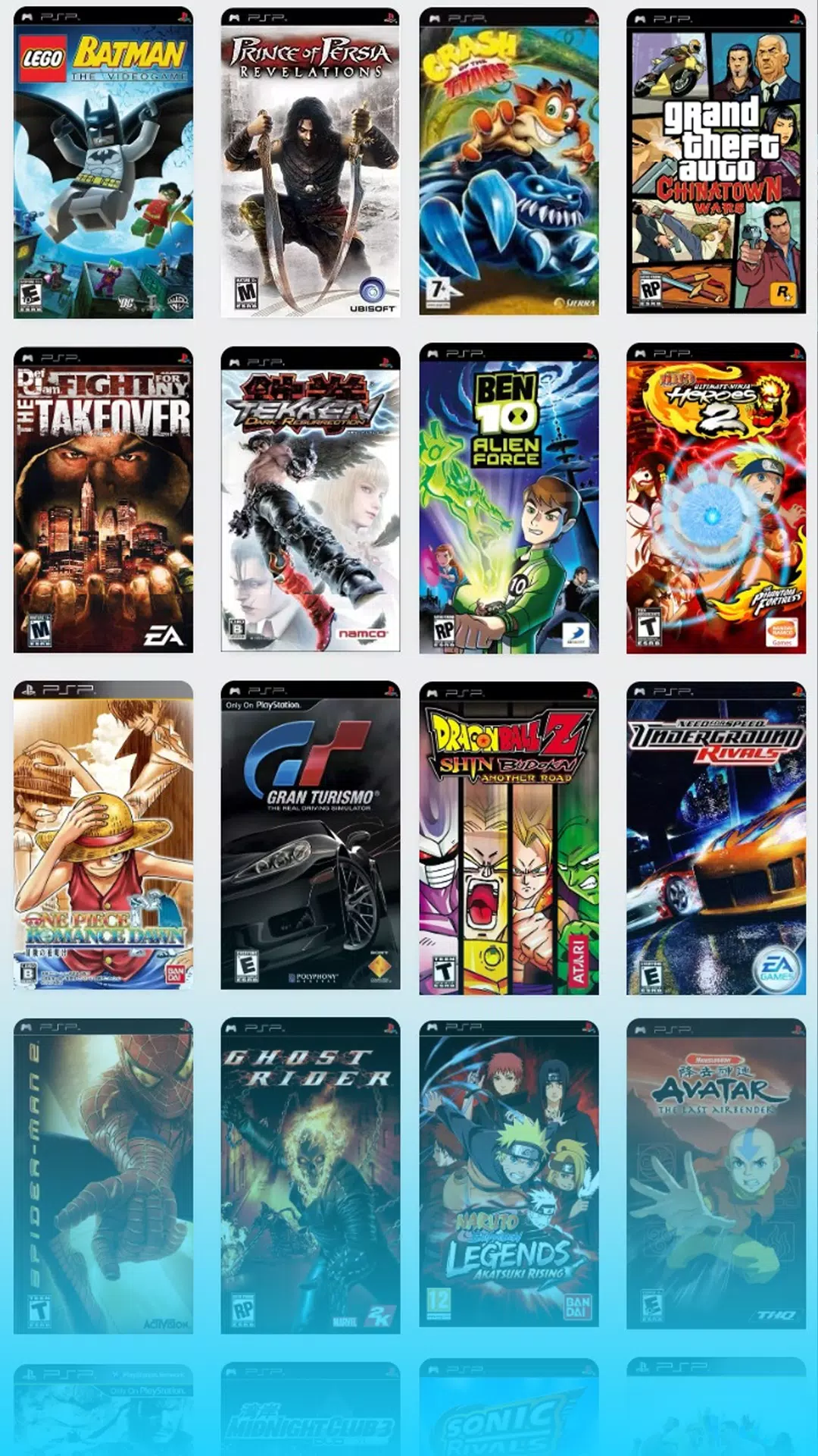 PPSSPP games downloader APK para Android - Download