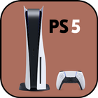 PS5 playstation 5 console ไอคอน