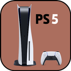 PS5 playstation 5 console أيقونة