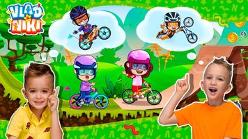 Vlad & Niki: Kids Bike Racing اسکرین شاٹ 2