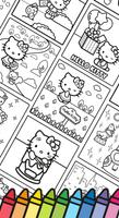 Hello Kitty: Buku Mewarna syot layar 2