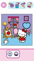 Hello Kitty: Раскраска скриншот 3