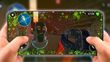 Skibidi Toilet: Hunting Game ảnh chụp màn hình 1