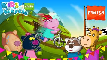 Hippo Bicycle: Kids Racing পোস্টার