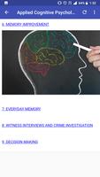 Applied Cognitive Psychology screenshot 1