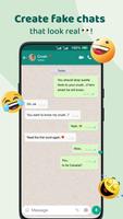 Whatsprank: Fake chat maker capture d'écran 1