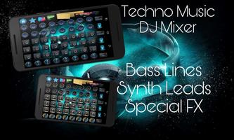 Techno Music Beat Maker Plakat