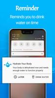 Water Reminder - Water Tracker Affiche