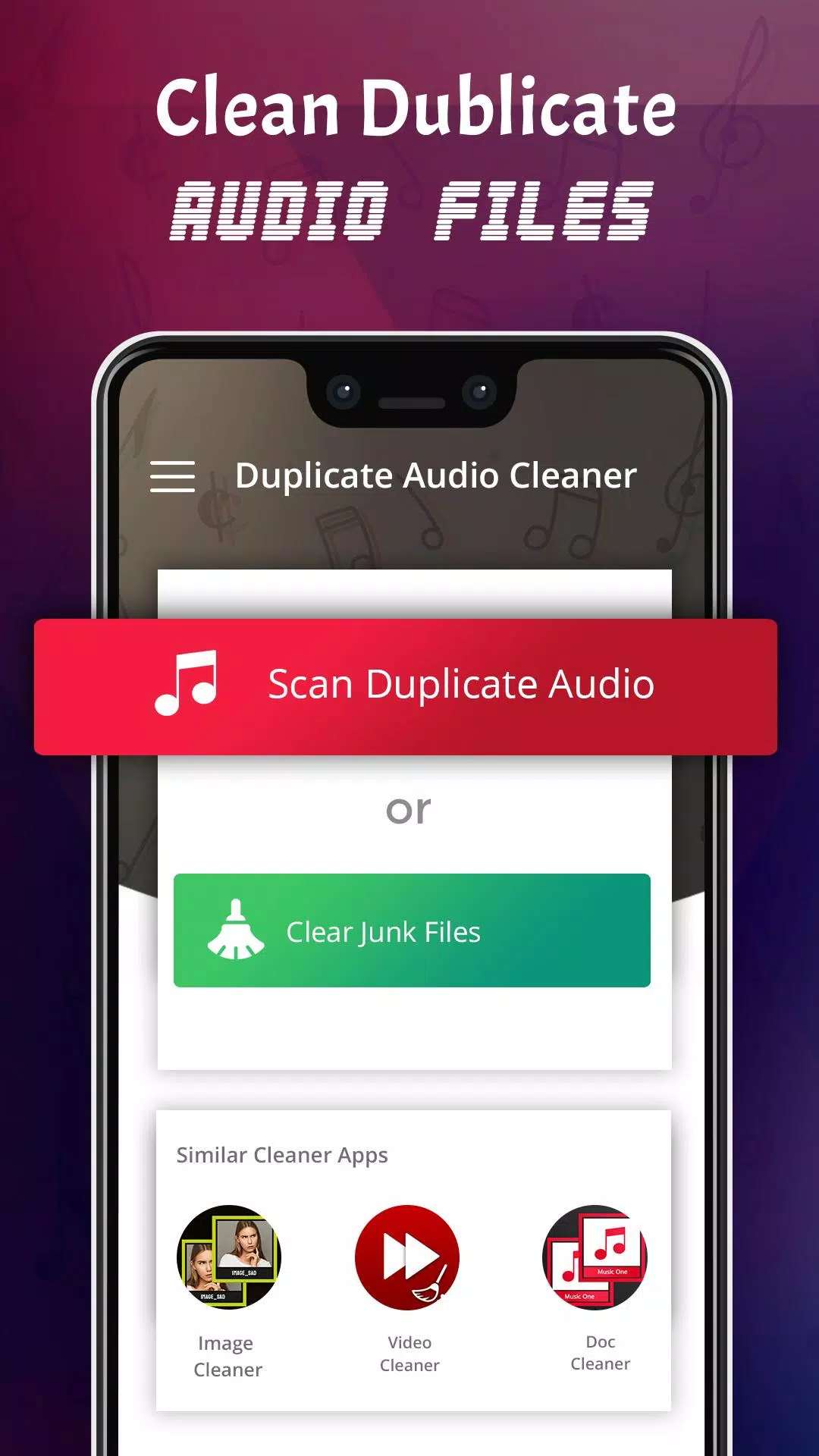 Duplicate Audio & Junk Cleaner APK for Android Download