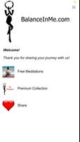 Meditation App by Balance In Me постер