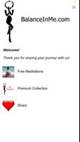 Meditation App by Balance In Me Affiche