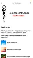 Meditation App by Balance In Me اسکرین شاٹ 1