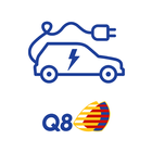 Q8 Opladning icône