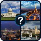 Capital cities quiz: World geography quiz آئیکن