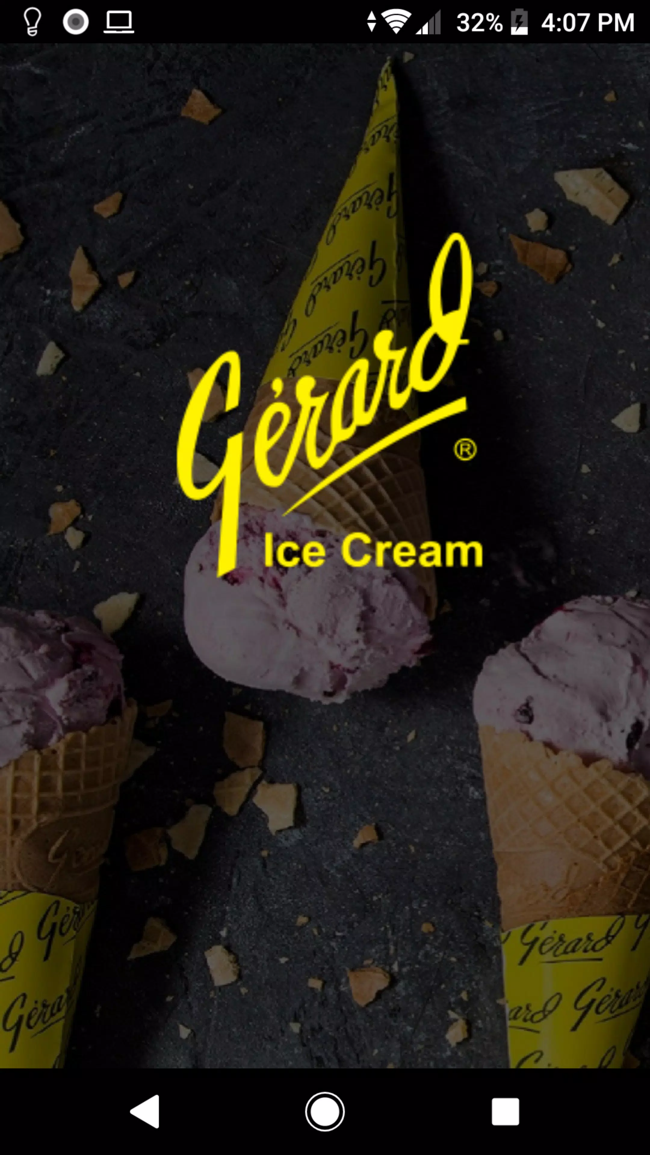 Download Gerard Ice Cream App today, - Gerard Ice Cream