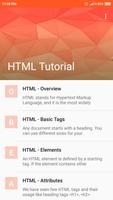 HTML Tutorials | Learn HTML Of Affiche