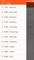 HTML Tutorials | Learn HTML Of imagem de tela 1