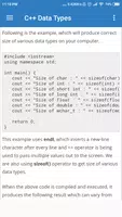C++ Tutorial imagem de tela 1