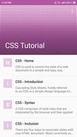 CSS Tutorial 海報