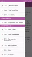 CSS Tutorial تصوير الشاشة 3